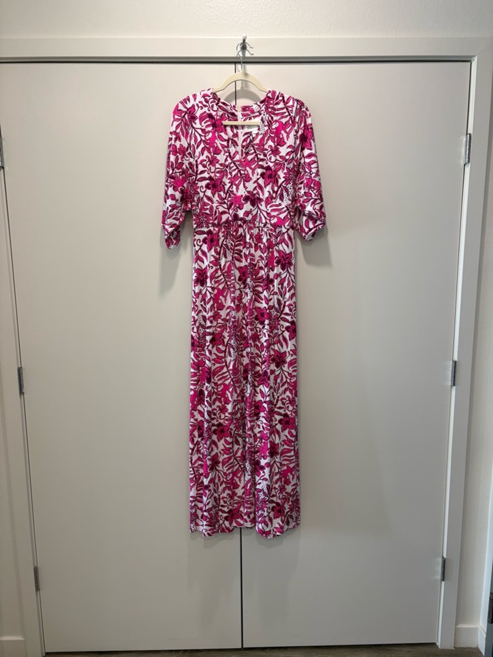 Lilly Pulitzer Fuchsia Maxi Dress